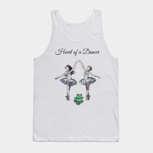 Heart of A Danger - Frog Ballerina Tank Top